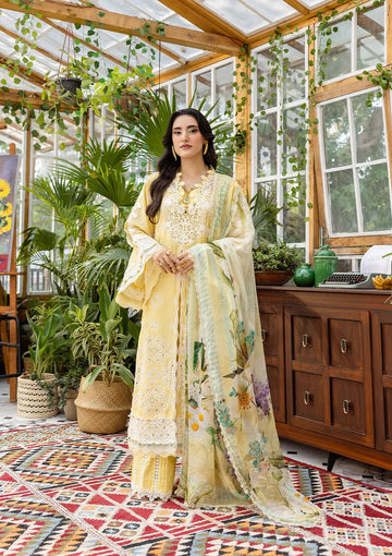 Elaf Premium EEC-2B Butter Bloom E Craft Chikankari With Chiffon 2025